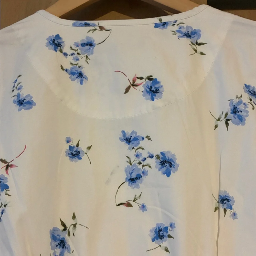 Quince Organic Cotton Poplin Tiered Mini Dress - Picture 4 of 4